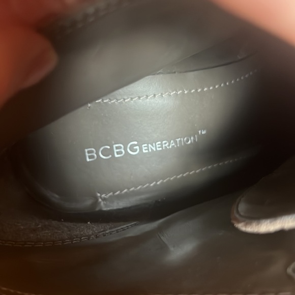 BCBGeneration Suede Grey Booties, size 7.5 - Picture 5 of 6